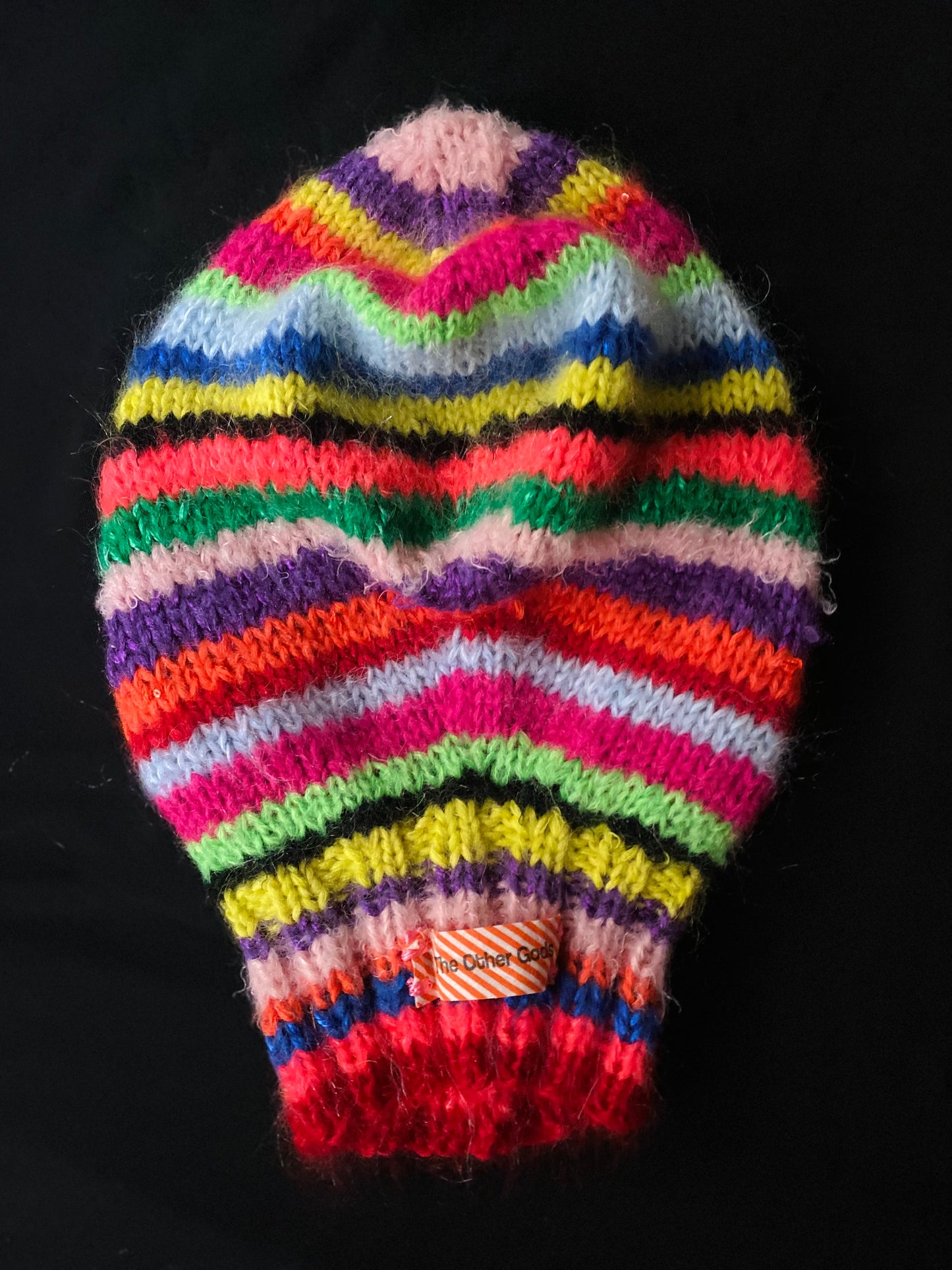 Balaclava multicolored stripes