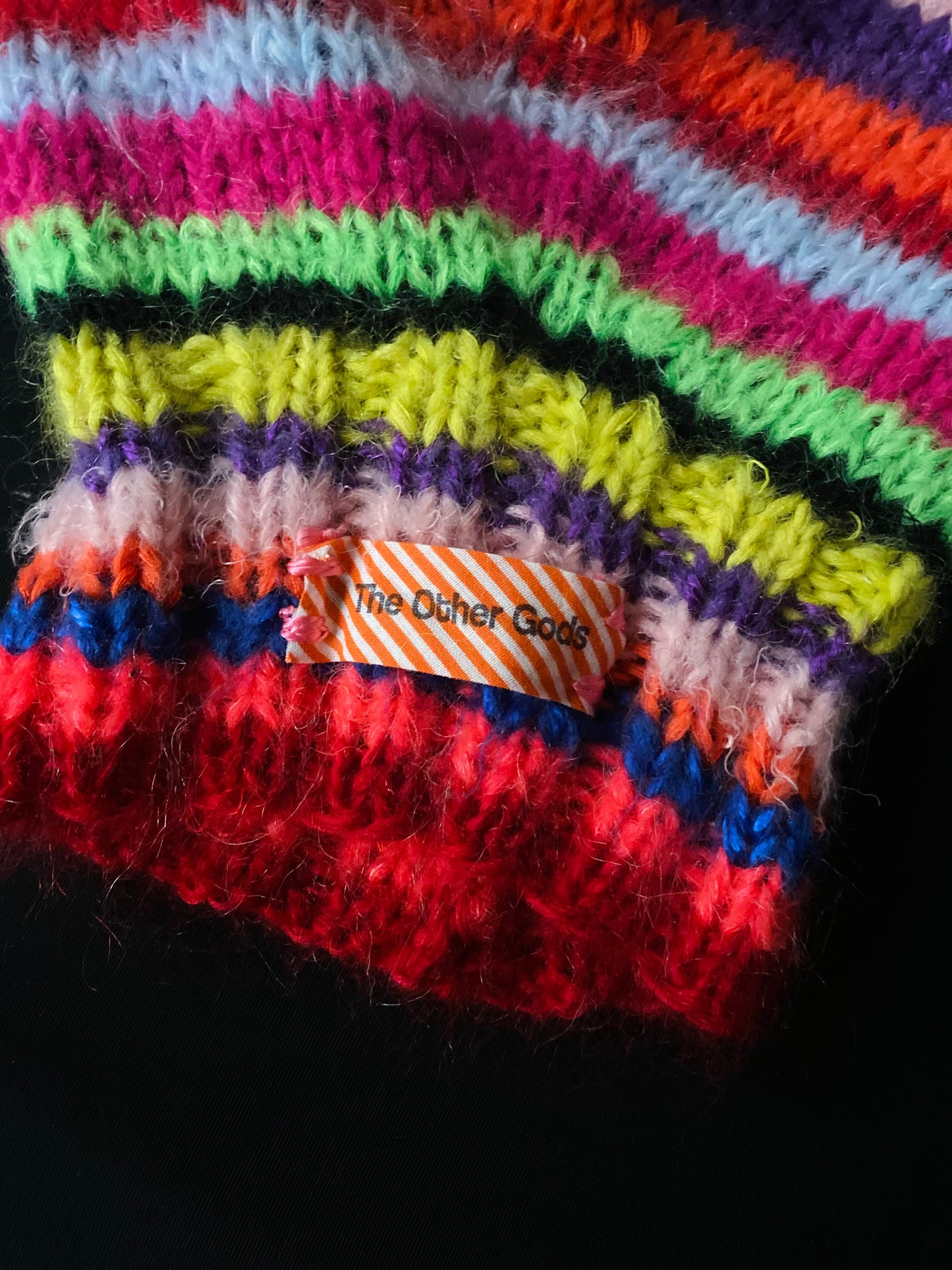 Balaclava multicolored stripes