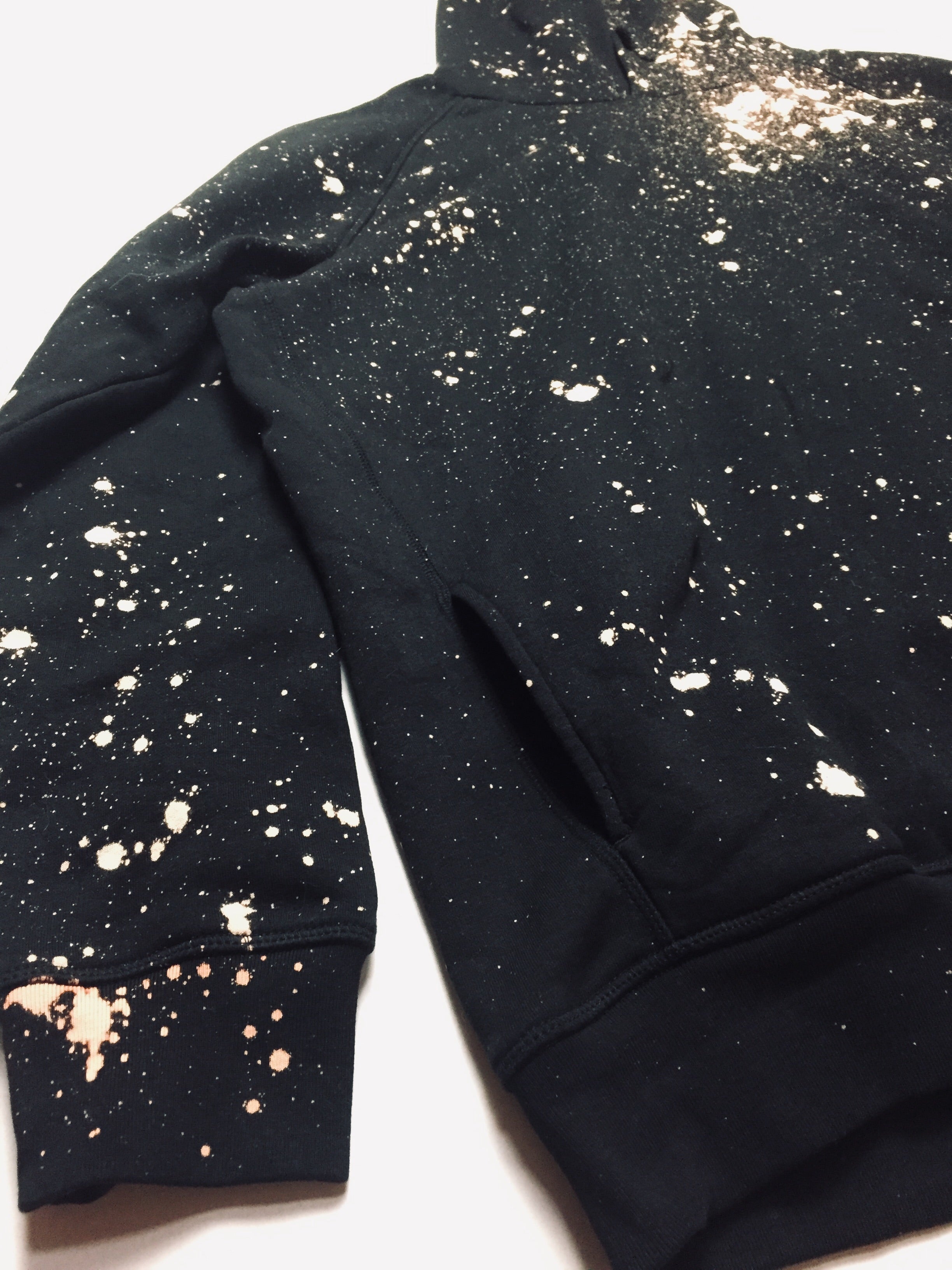 Paint spill galaxy outlet hoodie